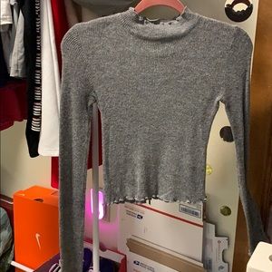 Forever 21 lettuce hem long sleeve